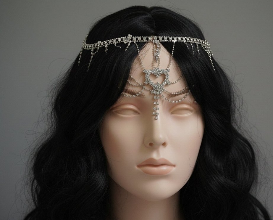 taşlı alınlık takı - Görsel 2