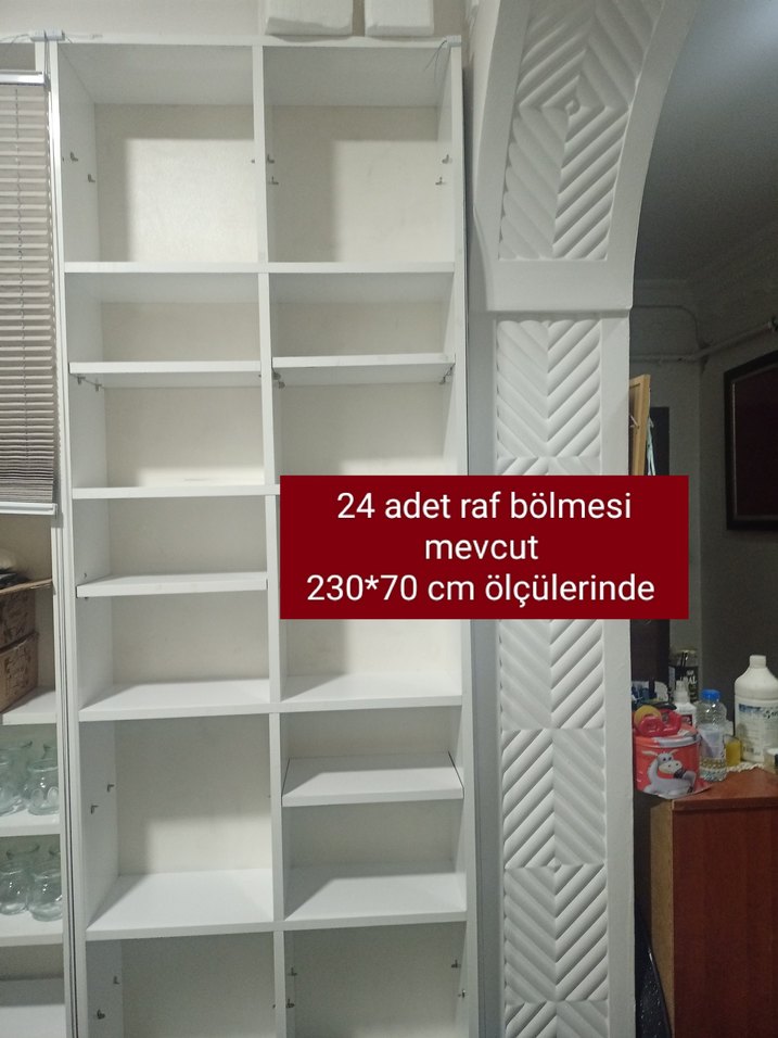ÇOK AMAÇLI RAF DOLAP - Görsel 2