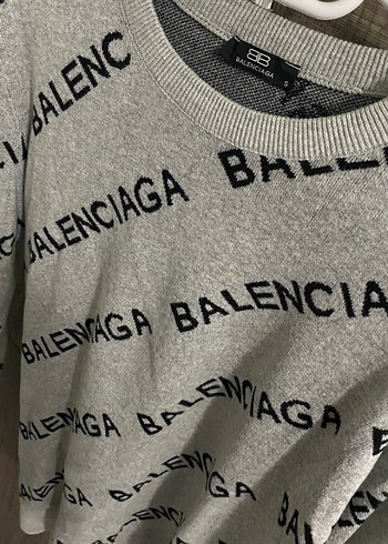 Gri Baskılı unisex Sweatshirt - Görsel 3