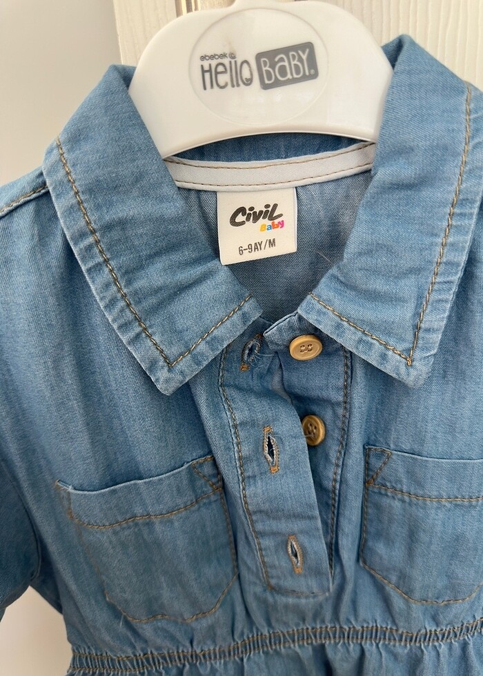 Civil kız bebek elbise - Görsel 2