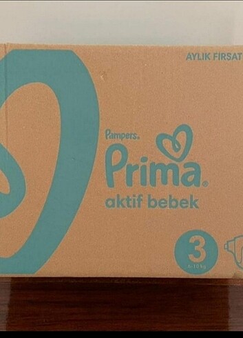 Prima aktif 3 beden 156 adet