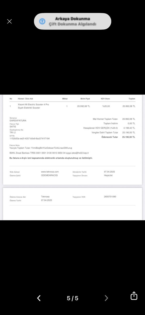 Xianomi elektrikli scooter 4pro - Görsel 5