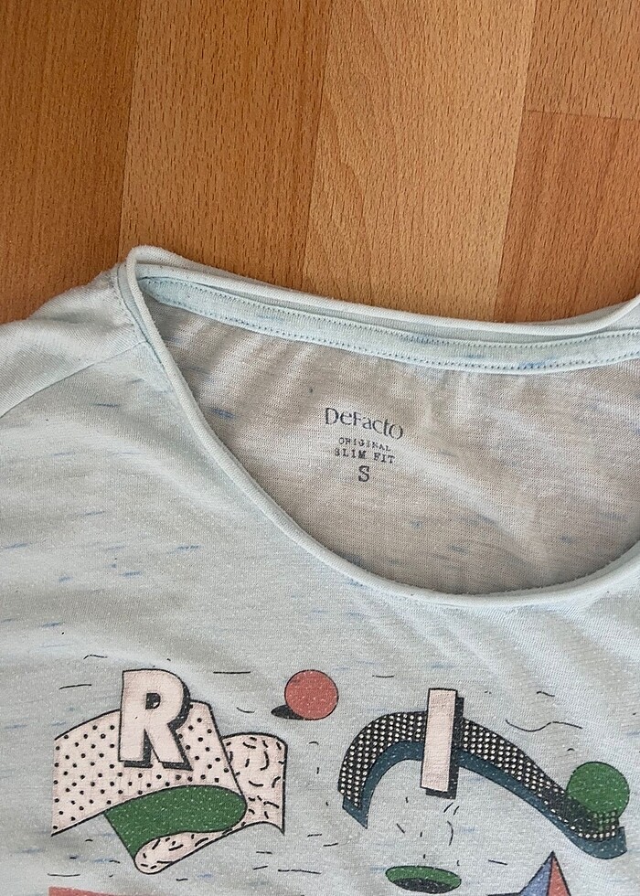 ERKEK DEFACTO MARKA S BEDEN TSHIRT - Görsel 2