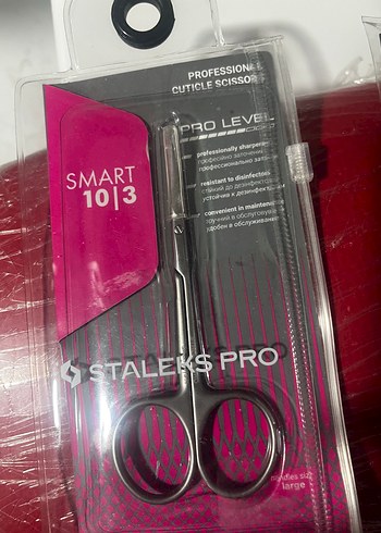 Staleks Pro Keskin Tırnak Makası - Pembe