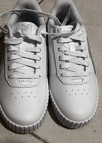 37,5 Beden Puma Beyaz Platform Spor Ayakkabı