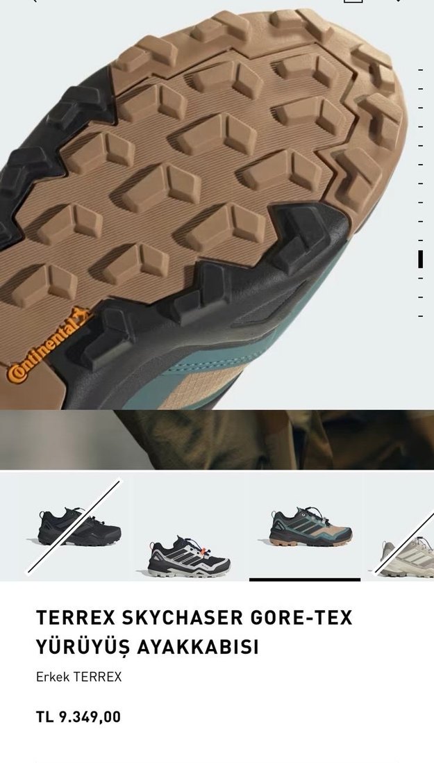 Erkek Terrex Skychaser Gore-Tex Yürüyüş Ayakkabısı - Görsel 3