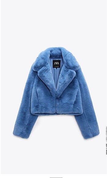 Zara yeni sezon etiketli suni kürk ceket