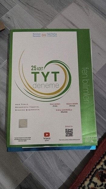 345 yayınları tyt fen bilimleri deneme