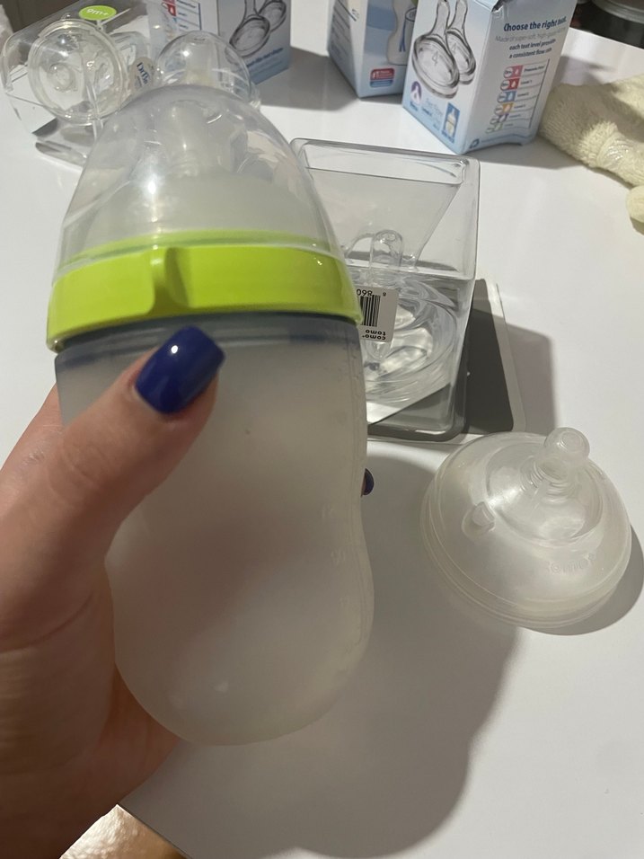 Comotomo antikolik biberon orjinall - Görsel 2