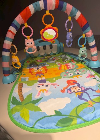 Piyanolu Bebek Oyun Halısı - Görsel 4