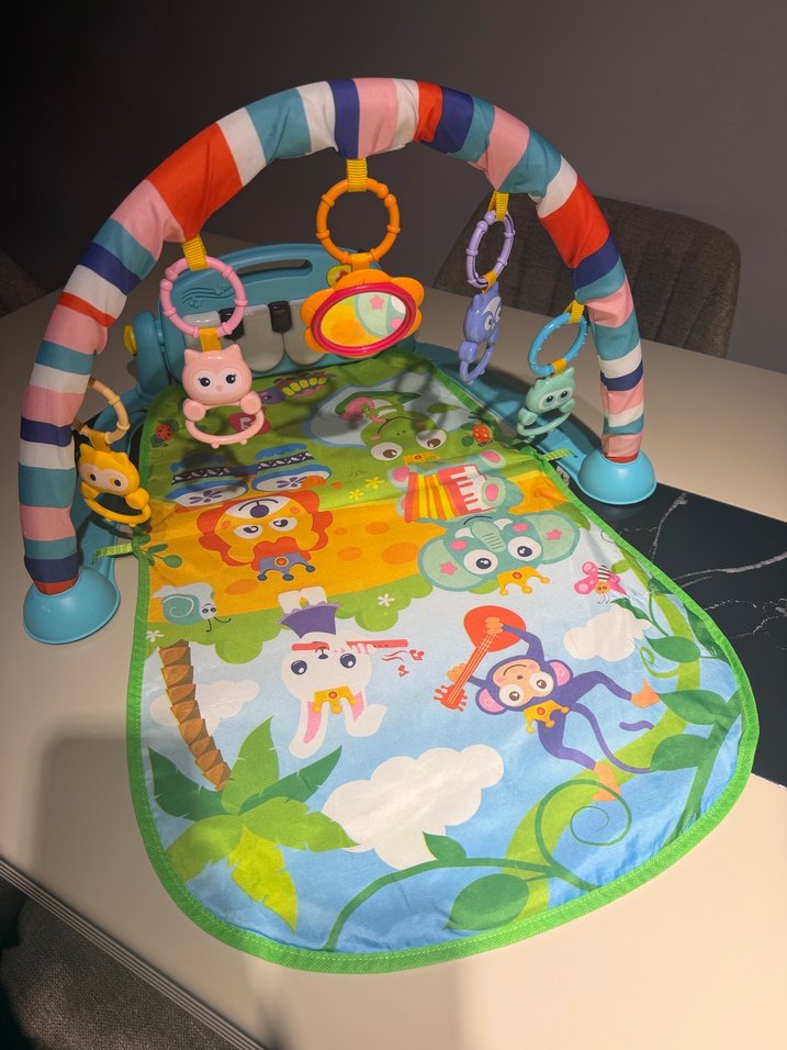 Piyanolu Bebek Oyun Halısı - Görsel 2