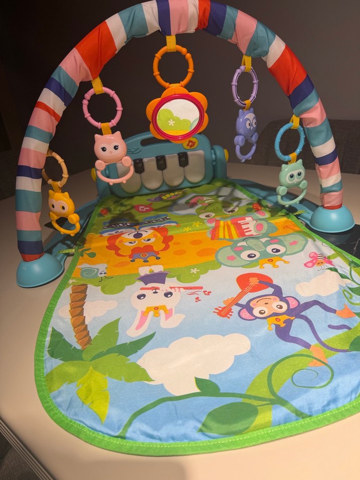 Piyanolu Bebek Oyun Halısı - Görsel 4