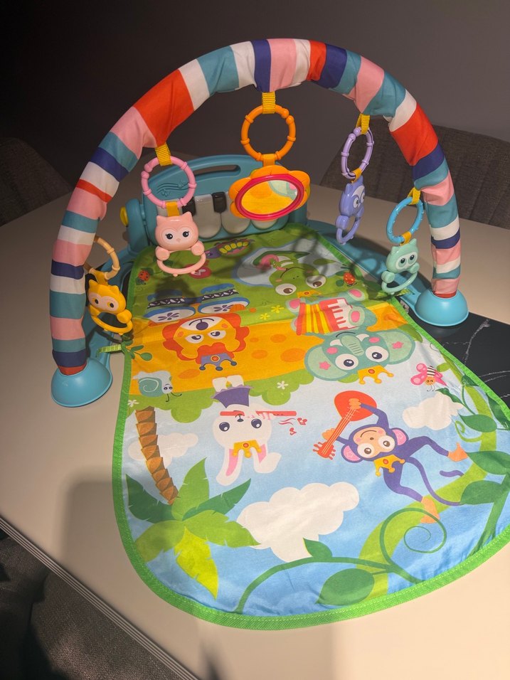 Piyanolu Bebek Oyun Halısı - Görsel 3