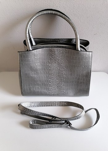 Adil ışık gri çanta - Görsel 8