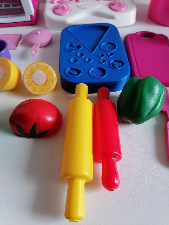 Renkli Oyuncak Mutfak Seti ve Aksesuarları - Görsel 4