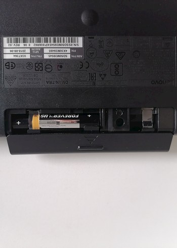 Siyah Lenovo Kablosuz Klavye - Görsel 5