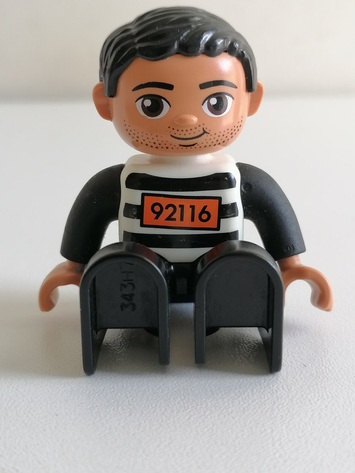 Siyah Lego Figürü - Görsel 3