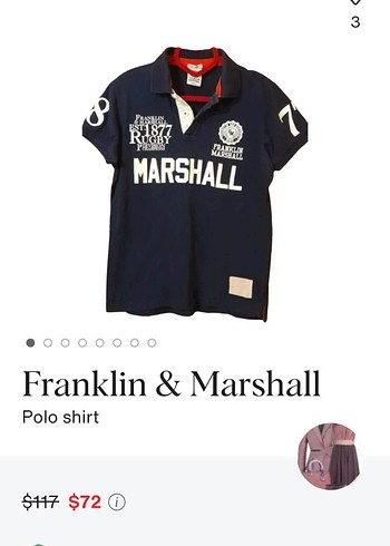 Franklin&Marshall Erkek Tişort - Görsel 7