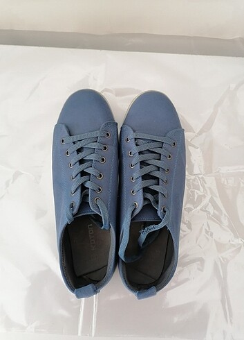 41 Beden mavi Renk Erkek Koton ayakkabı 
