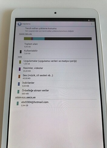 Beden Reeder 8i tablet