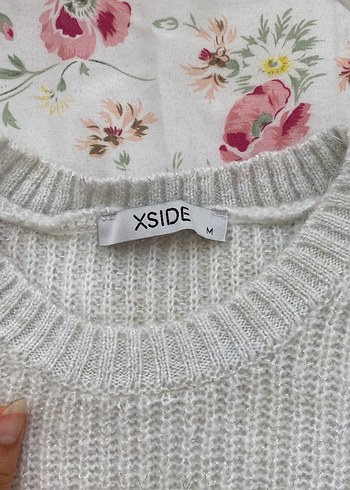 Gri Örme Kadın Triko Kazak - Görsel 2