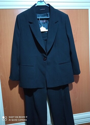 44 Beden siyah Renk Blazer ceket takım elbise 