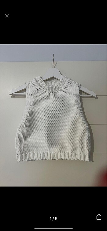 Zara Örme Triko Top