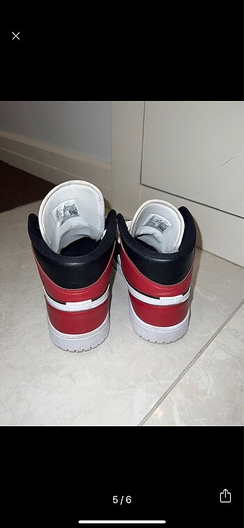 38,5 Beden siyah Renk Nike Air Jordan