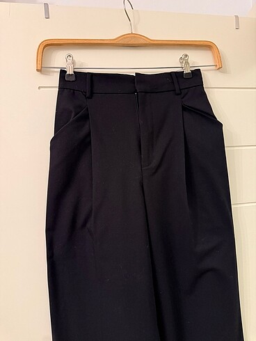 Zara Zara siyah kumaş pantalon