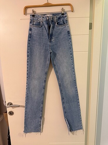 Zara flare paça pantalon