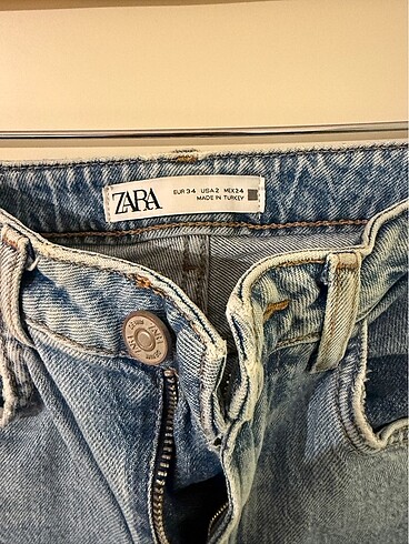 xs Beden Zara flare paça pantalon