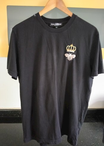 DOLCE GABBANA SİYAH LOGOLU T-SHİRT - Görsel 2