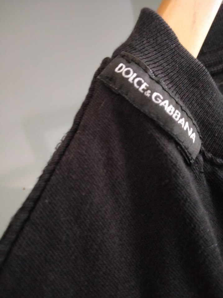 DOLCE GABBANA SİYAH LOGOLU T-SHİRT - Görsel 5