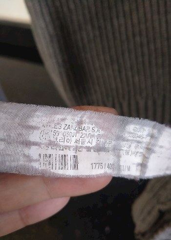 ZARA PAMUKLU FÜME ERKEK TRİKO - Görsel 8