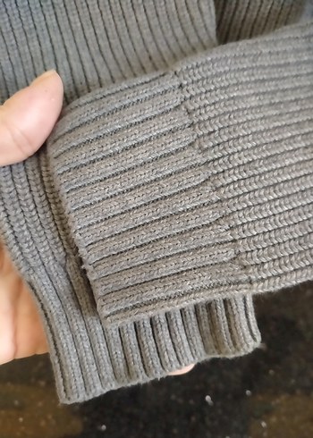 ZARA PAMUKLU FÜME ERKEK TRİKO - Görsel 5