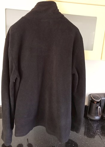 Fermuarlı Siyah Erkek Sweatshirt - Görsel 5