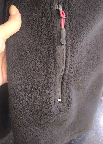 Fermuarlı Siyah Erkek Sweatshirt - Görsel 9