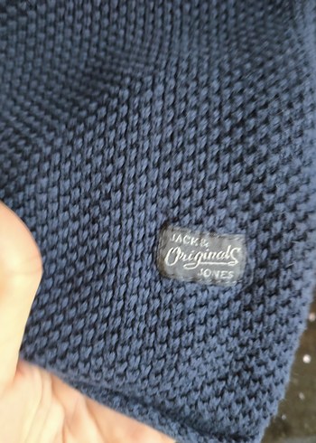 JACK & JOHNS ERKEK LACİVERT SWEATSHİRT - Görsel 4