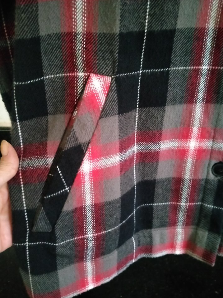 Pamuklu Ekoseli  Kadın Gömlek Tunik - Görsel 4