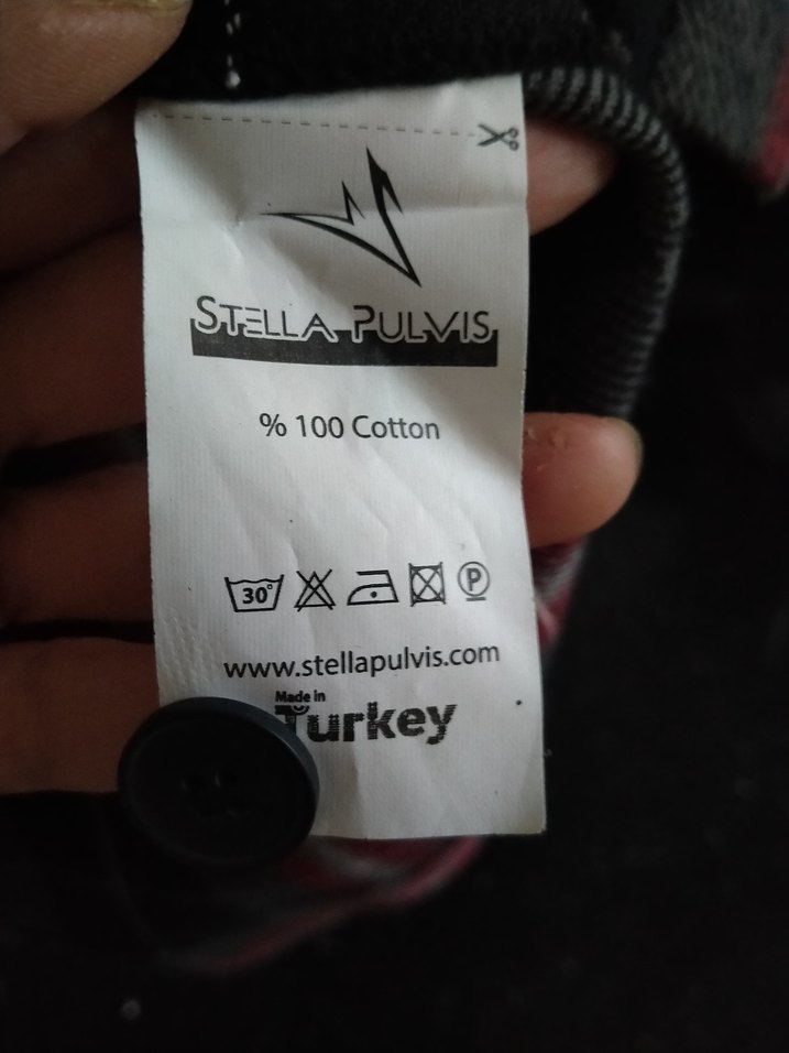 Pamuklu Ekoseli  Kadın Gömlek Tunik - Görsel 5