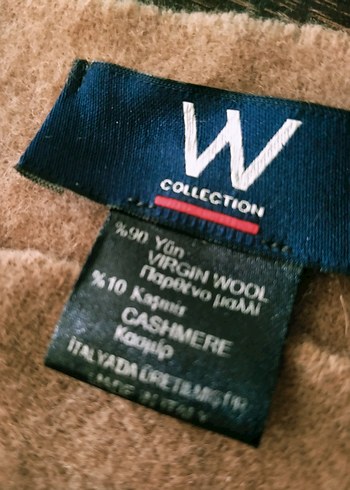 W COLLEKTİON KAŞMİR YÜN ATKI - Görsel 2