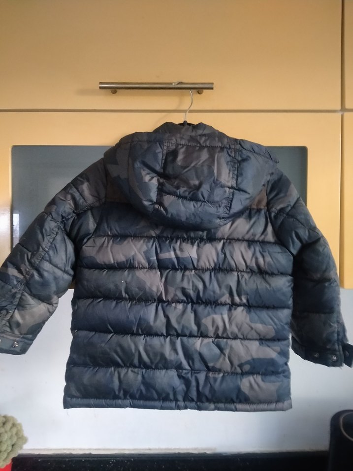 ZARA 2-3 YAŞ KAMUFLAJ ÇOCUK MONTU - Görsel 4