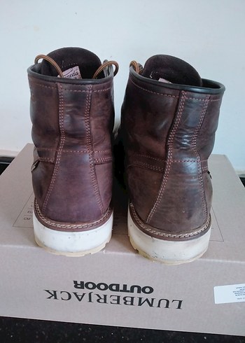 HAKİKİ NUBUK Kahverengi Bağcıklı Erkek Bot - Görsel 5