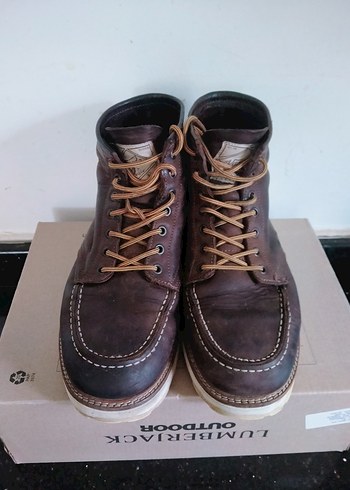 HAKİKİ NUBUK Kahverengi Bağcıklı Erkek Bot - Görsel 4