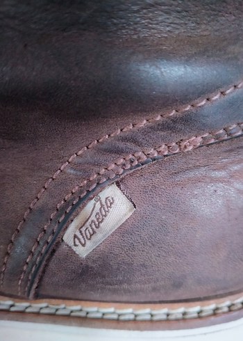 HAKİKİ NUBUK Kahverengi Bağcıklı Erkek Bot - Görsel 8