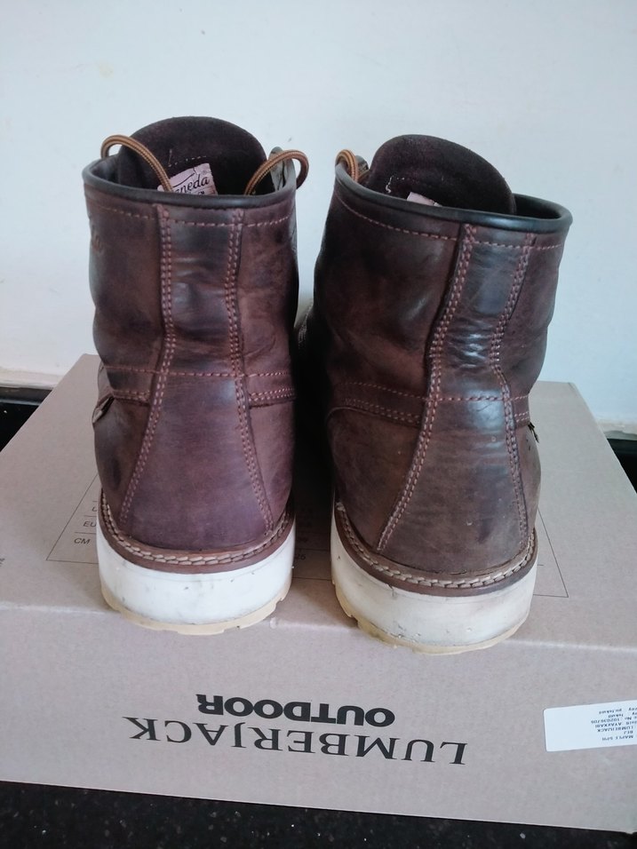 HAKİKİ NUBUK Kahverengi Bağcıklı Erkek Bot - Görsel 5