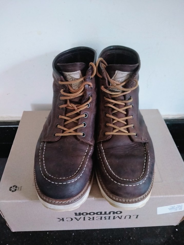 HAKİKİ NUBUK Kahverengi Bağcıklı Erkek Bot - Görsel 4