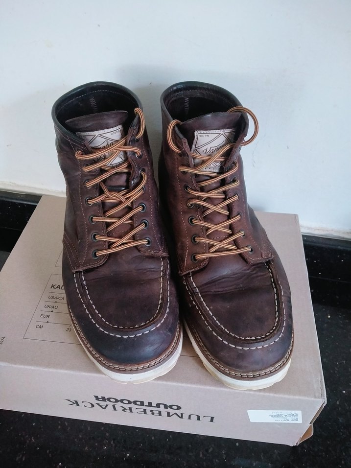 HAKİKİ NUBUK Kahverengi Bağcıklı Erkek Bot - Görsel 3