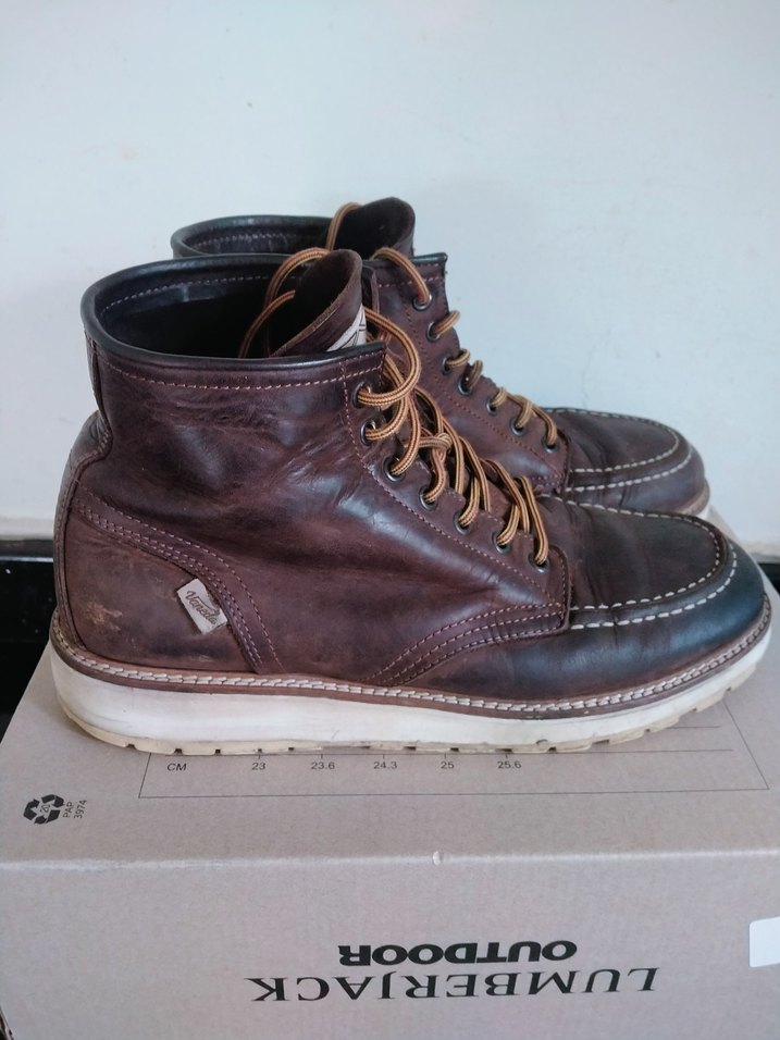 HAKİKİ NUBUK Kahverengi Bağcıklı Erkek Bot - Görsel 2