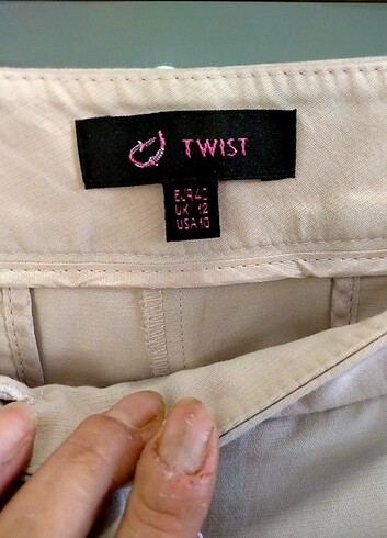 Twist TWİST Bej bayan pantolon 